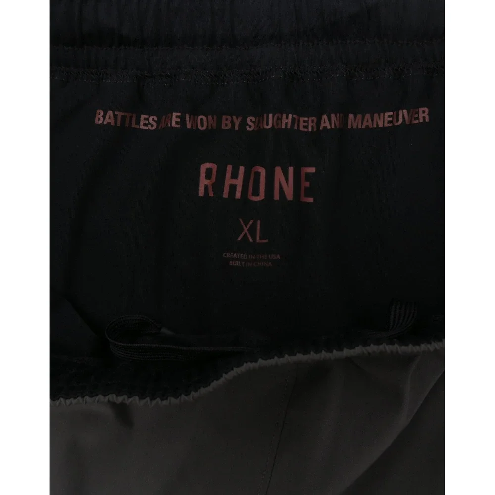 Rhone Mens Athletic‎ Training Shorts XL Dark Gray Charcoal Gym Workout Running